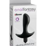 Anal Fantasy Collection Vibrating Perfect Plug - Black