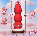 Strawberry Sweet Cream Premium Silicone Dildo - Image 2
