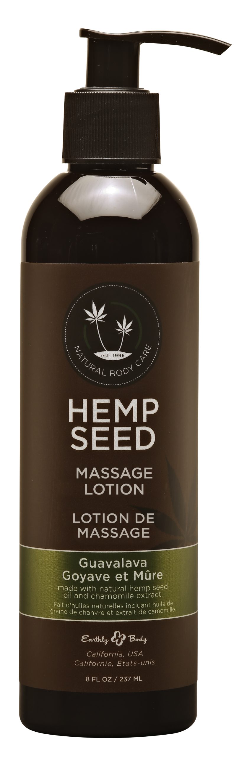 nDMKbkIyvkV7ZA8UZN7EioCURGTIFRvK Hemp Seed Massage Lotion - Guavalava - 8 Fl. Oz. - Image 1
