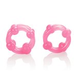 Island Rings - Double Stacker - Pink - Image 5
