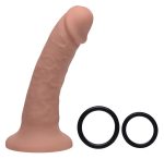 Seducer 7 Inch Silicone Dildo With Harness - Image 2