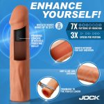 Jock Vibrating Penis Extension with Remote - Medium - Image 2