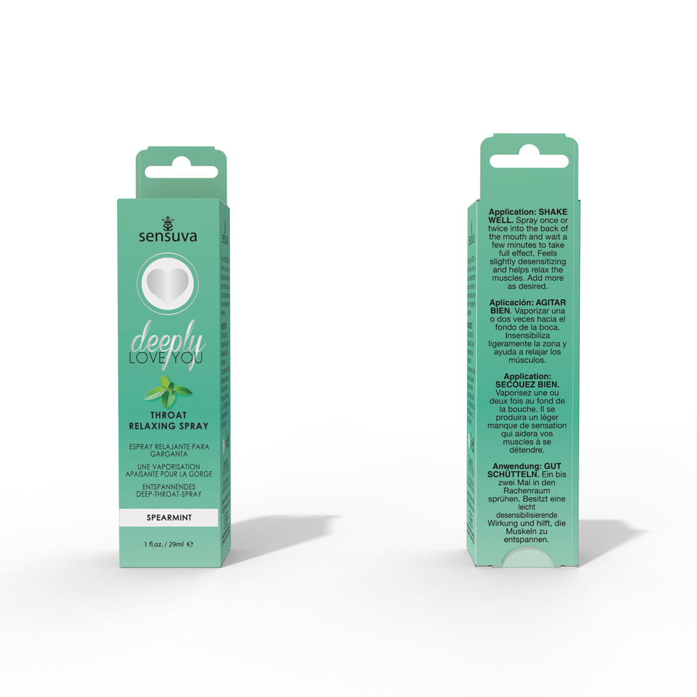 nYLeDMil Deeply Love You Throat Relaxing Spray - Spearmint - 1 Fl. Oz. - Image 1