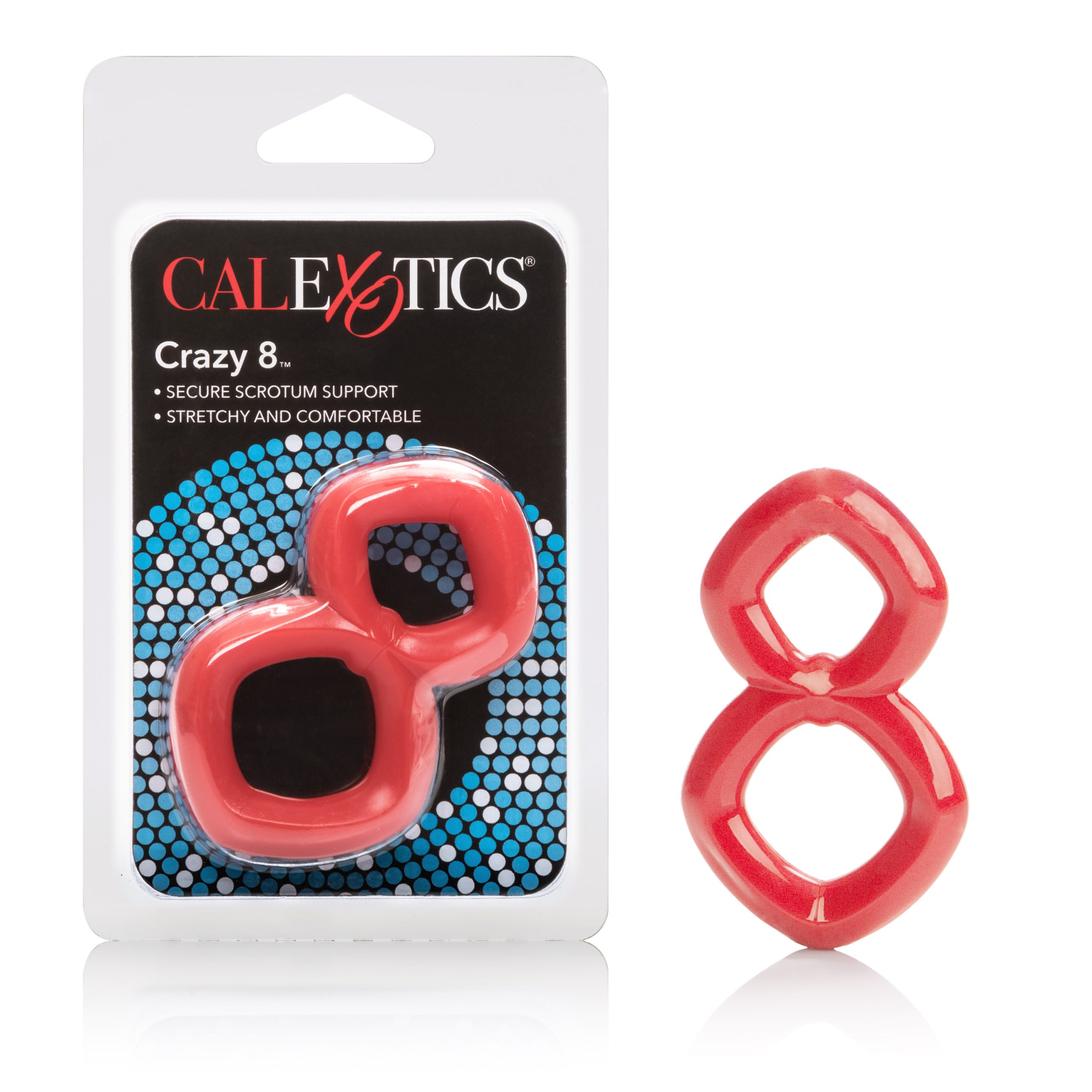 nac55m1PC5TQCtiqwrIlIoPOvyh4aYls Crazy 8 Ring - Red - Image 1