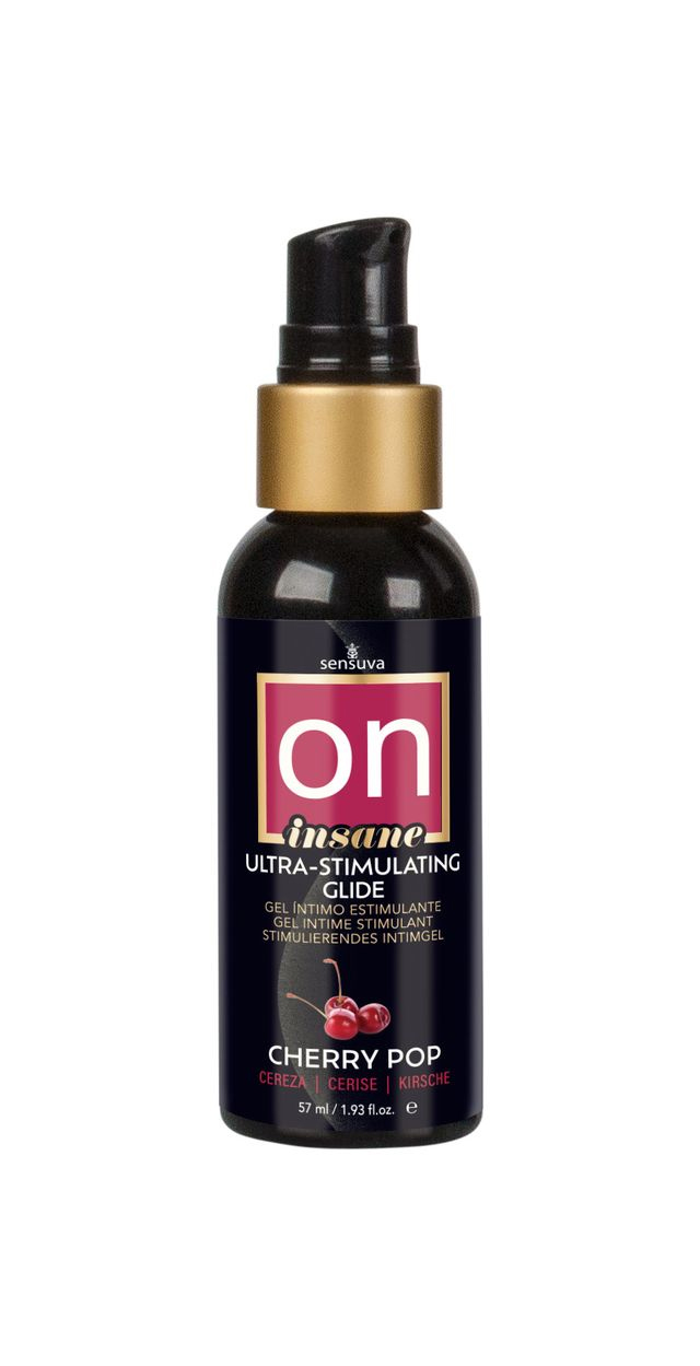 ndtGQsPA On Insane Ultra-Stimulating Glide Cherry Pop 2oz-57ml Bottle - Image 1