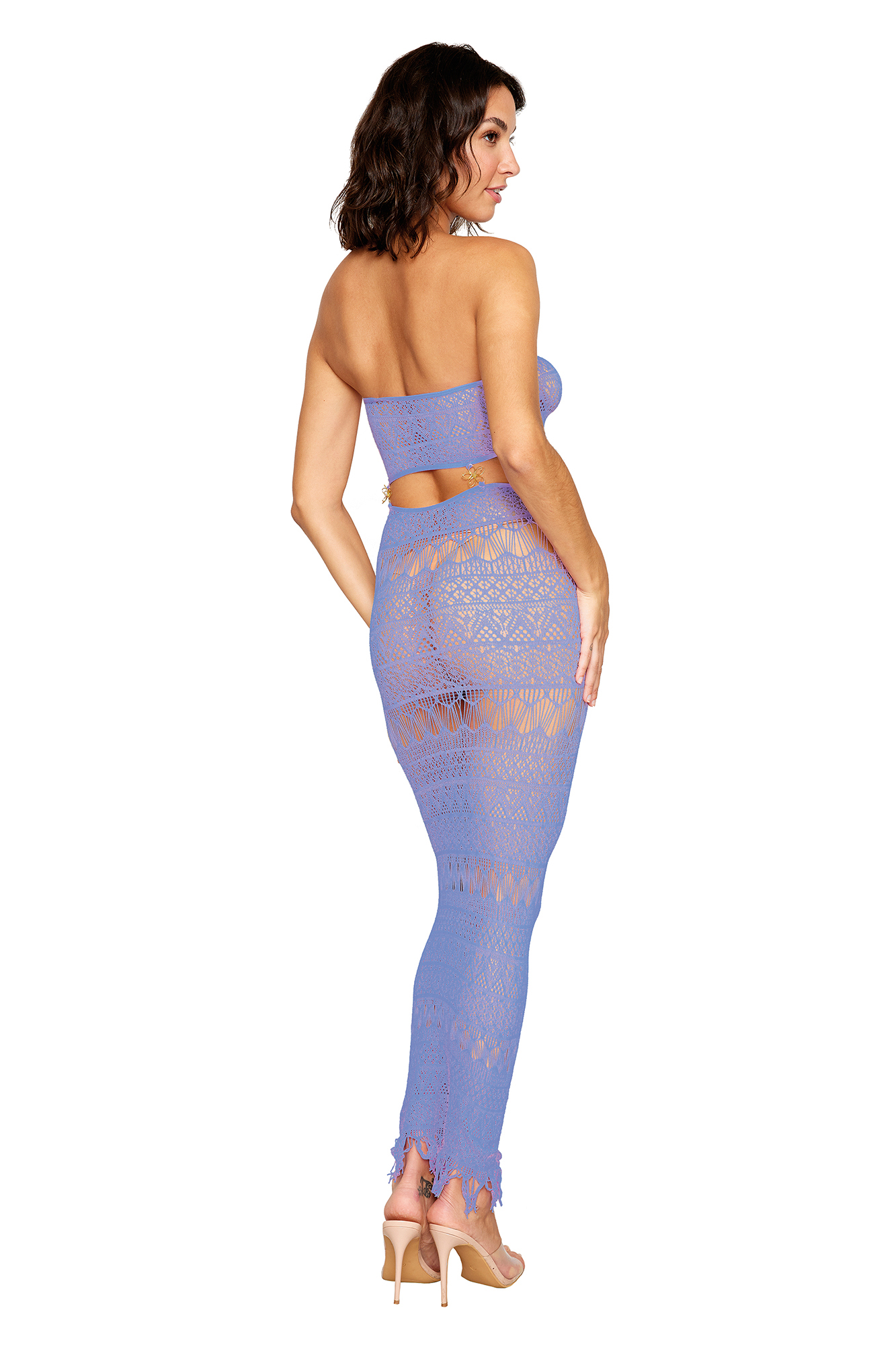 ngL5pRVAm43vwQq2Azd9YWAHsh4BChKP Bodystocking Gown - One Size - Lavender Haze - Image 1