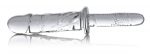Brutus Glass Dildo Thruster - Clear - Image 2