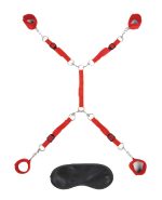 7 Pc Bed Spreader - Red - Image 3