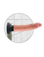 King Cock 7-Inch Vibrating Cock - Light - Image 2