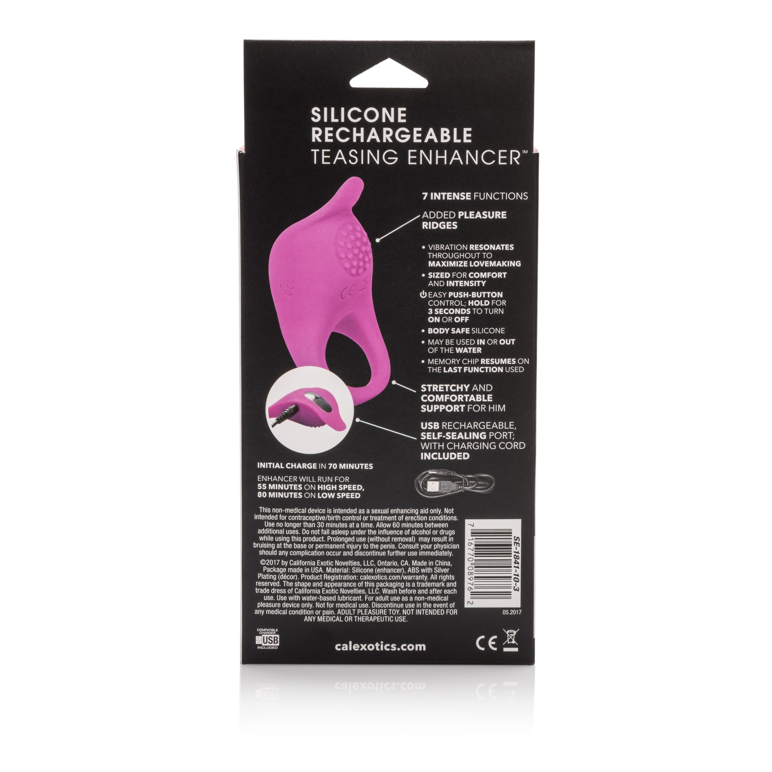 oHlTklhYmw7vK97JYEqZTWLe9qrNqqB1 Silicone Rechargeable Teasing Enhancer - Image 1
