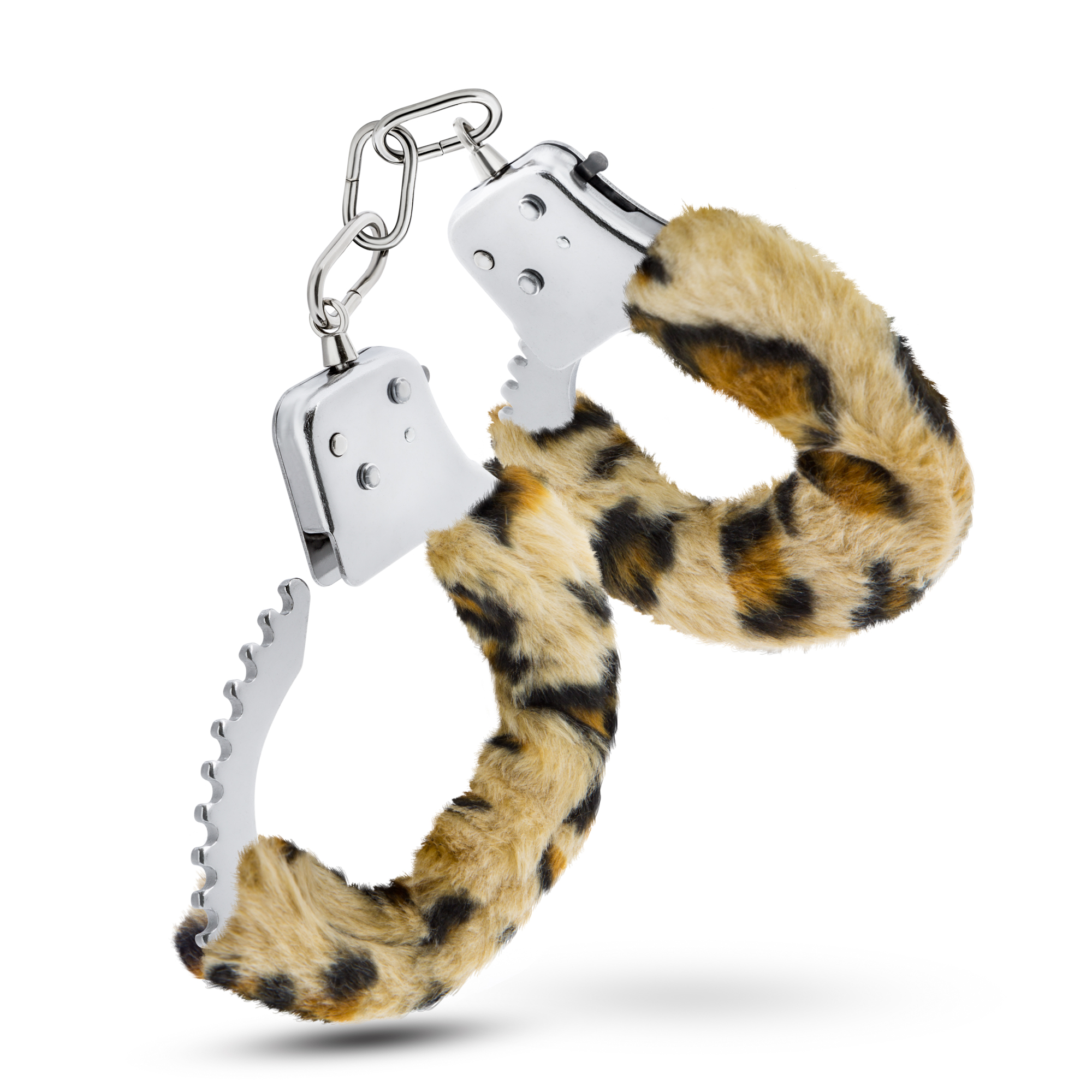 www.blushnovelties.com Temptasia Cuffs - Leopard - Image 1