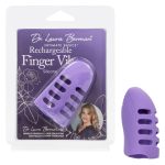 Dr. Laura Berman Rechargeable Finger Vibe - Purple - Image 2