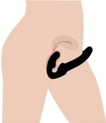 Revolver Strapless Strap on G Spot Dildo - Image 3
