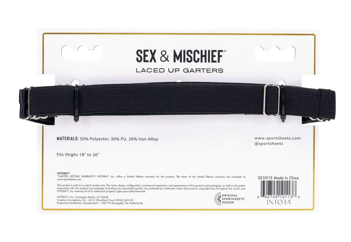 othBNopD Laced Up Garters - Image 1