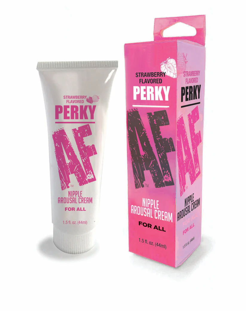 oyu1Lk6g Perky Af Nipple Arousal Cream Strawberry 1.5oz - Image 1