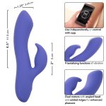 Calexotics Connect Dual Stimulator - Periwinkle - Image 2