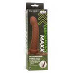 Performance Maxx Rechargeable Ribbed Dual Penetrator - Brown - Image 2