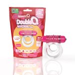 Screaming O 4t - Double O 6 Super Powered Vibrating Double Ring - Strawberry - Image 4