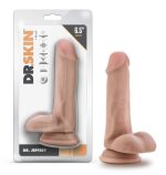 Dr. Skin - Dr. Jeffrey - 6.5 Inch Dildo With Balls - Beige - Image 2