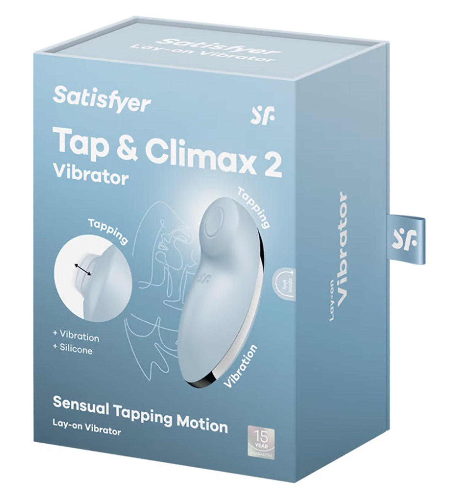 pNt304VraWXNTAFCK9dIh1tcosKw9DQf Tap and Climax 2 Vibrator - Blue - Image 1
