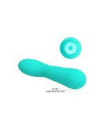 Faun Rechargeable Vibrator - Turquoise - Image 2