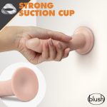 Dr. Skin Glide - 7.5 Inch Self Lubricating Dildo - Vanilla - Image 2