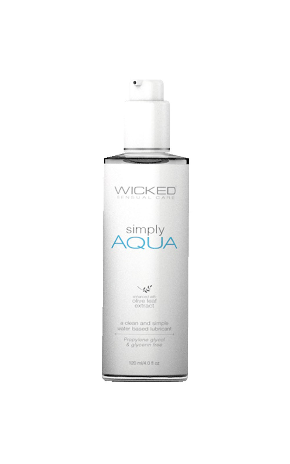 pbfNaAUYdRLWlMVlWKgz80BUPhn964W5 Simply Aqua Fragrance Free Lubricant - 4 Fl. Oz. - Image 1