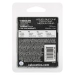 Alpha Liquid Silicone Prolong Medium Ring - Black - Image 4