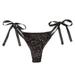 Radiance Side-Tie Panties - Black - Image 6