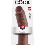 King Cock 10-Inch Cock Brown