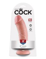 King Cock 8-Inch Cock - Flesh - Image 5