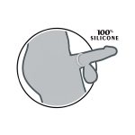 Enhancer Silicone Cockrings - Clear - Image 2