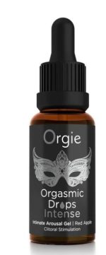 Orgasmic Drops 1oz Intimate Arousal Gel Red Apple - Image 2