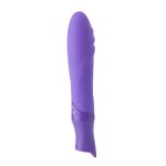Margo Silicone Textured Bullet Vibrator - Neon Purple - Image 6