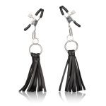 Nipple Play Playful Tassels Nipple Clamps - Black - Image 7