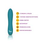 Vivacious Flexible Power Bullet - Ocean - Image 2