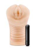 Enlust Georgia Male Masturbator With Bullet Vibrator - Beige - Image 2