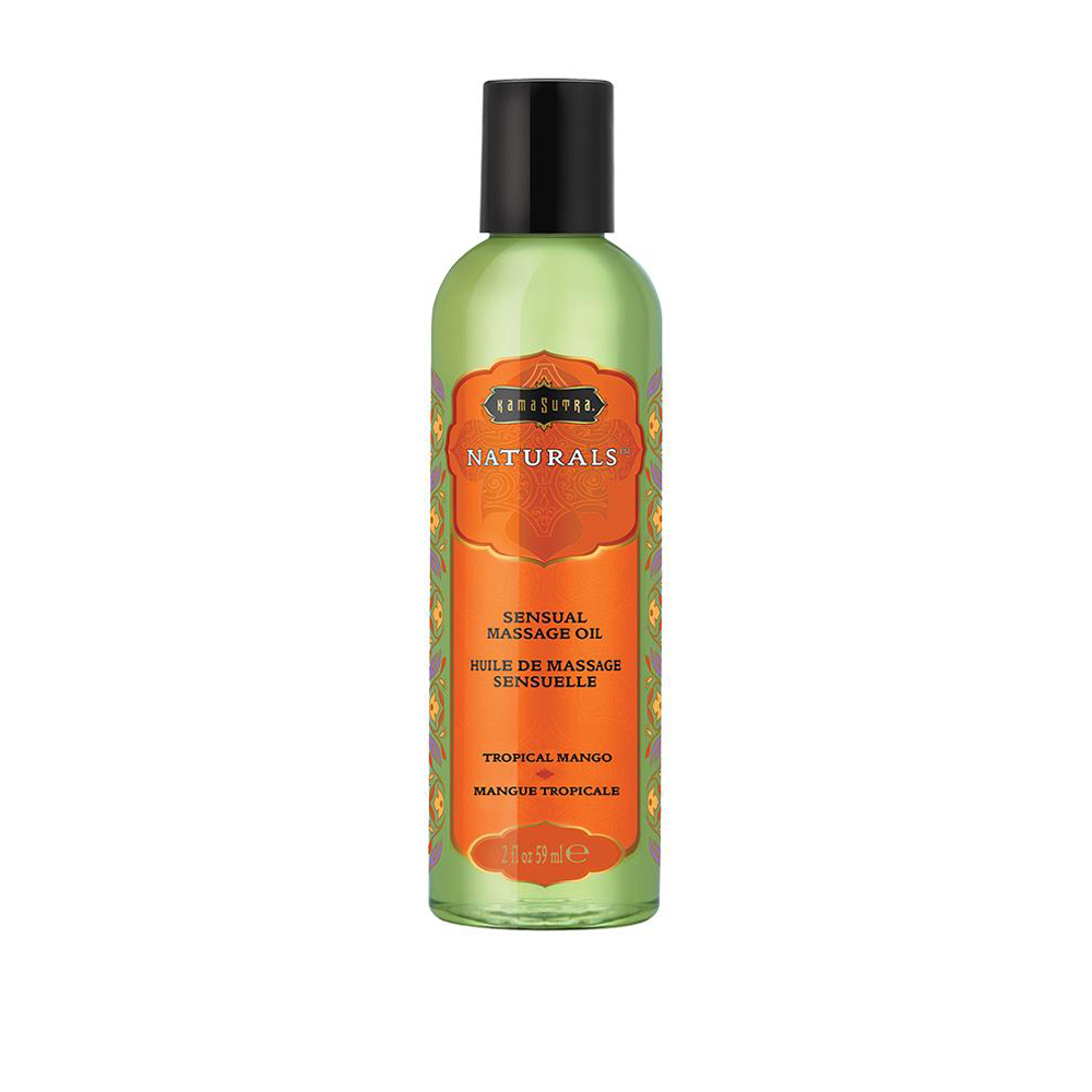 qX23YIJc3LKJCCzTeOkoK78vlmlZRvTw Naturals Massage Oil - Tropical Mango - 2 Fl Oz (59 ml) - Image 1