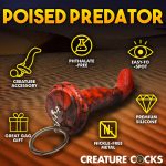 King Cobra Keychain - Red - Image 3