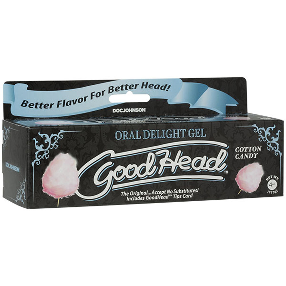 qmOQ2TT0LdeZLtUvDz6esFDsP91IaKh2 Goodhead - Oral Delight Gel - 4 Oz Tube - Cotton Candy - Image 1