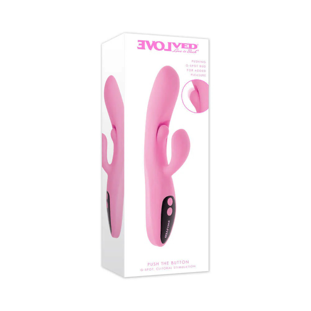 qol03KdC Push the Button G-Spot Clitoral Stimulation - Pink - Image 1