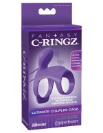 Fantasy C-Ringz Ultimate Couples Cage - Purple - Image 5