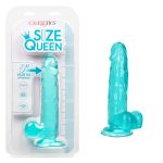 Size Queen 6 Inch - 15.25 Cm - Blue - Image 4