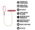 Temptasia Ardor - Collar and Leash - Red - Image 3