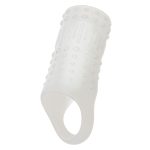 Basic Essentials Liquid Silicone Stimulation Enhancer - Clear - Image 2