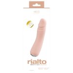 Rialto Rechargeable Vibrator - Vanilla - Image 4