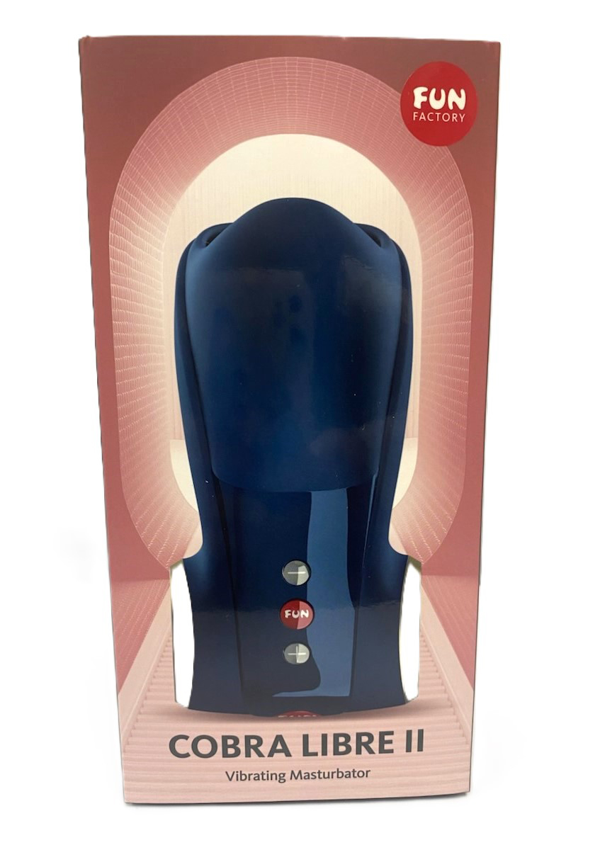 rEWCZ6pt Cobra Libre II Vibrating Masturbator - Night Blue - Image 1