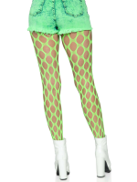 Jumbo Pothole Net Tights - Neon Green - One Size - Image 2