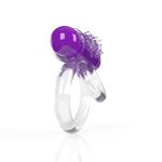 Screaming O 4t - Double O 6 Super Powered Vibrating Double Ring - Grape - Image 2
