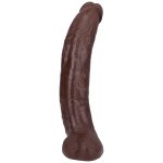 Signature Cocks - Brickzilla - 13 Inch Ultraskyn Cock With Removable Vac-U-Lock Suction Cup - Chocolate - Image 4